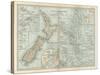 Plate 52. Pacific Ocean Islands Map-Encyclopaedia Britannica-Stretched Canvas