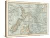 Plate 52. Pacific Ocean Islands Map-Encyclopaedia Britannica-Stretched Canvas