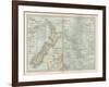 Plate 52. Pacific Ocean Islands Map-Encyclopaedia Britannica-Framed Art Print