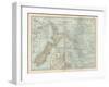 Plate 52. Pacific Ocean Islands Map-Encyclopaedia Britannica-Framed Art Print