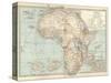 Plate 53. Map of Africa. Insets of Ascension Island-Encyclopaedia Britannica-Stretched Canvas