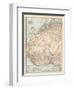 Plate 54. Map of Africa-Encyclopaedia Britannica-Framed Art Print