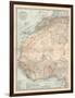 Plate 54. Map of Africa-Encyclopaedia Britannica-Framed Art Print