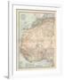 Plate 54. Map of Africa-Encyclopaedia Britannica-Framed Art Print