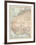 Plate 54. Map of Africa-Encyclopaedia Britannica-Framed Art Print