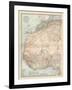 Plate 54. Map of Africa-Encyclopaedia Britannica-Framed Art Print