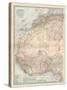 Plate 54. Map of Africa-Encyclopaedia Britannica-Stretched Canvas