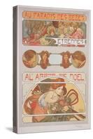 Plate 56 from 'Documents Decoratifs', 1902-Alphonse Mucha-Stretched Canvas