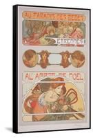 Plate 56 from 'Documents Decoratifs', 1902-Alphonse Mucha-Framed Stretched Canvas