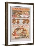 Plate 56 from 'Documents Decoratifs', 1902-Alphonse Mucha-Framed Giclee Print