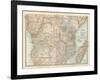 Plate 56. Map of Africa-Encyclopaedia Britannica-Framed Art Print