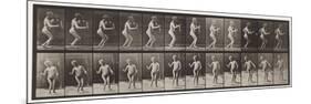 Plate 561. Hydrocephalus; Walking, 1885 (Collotype on Paper)-Eadweard Muybridge-Mounted Premium Giclee Print