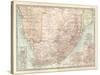 Plate 57. Map of Africa-Encyclopaedia Britannica-Stretched Canvas