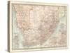 Plate 57. Map of Africa-Encyclopaedia Britannica-Stretched Canvas