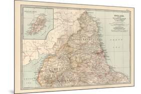 Plate 6. Map of England. Section I. Northumberland-Encyclopaedia Britannica-Mounted Premium Giclee Print