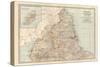 Plate 6. Map of England. Section I. Northumberland-Encyclopaedia Britannica-Stretched Canvas