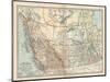 Plate 60. Map of Canada-Encyclopaedia Britannica-Mounted Art Print