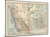 Plate 60. Map of Canada-Encyclopaedia Britannica-Mounted Art Print