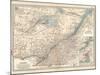 Plate 62. Map of Quebec-Encyclopaedia Britannica-Mounted Art Print