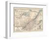 Plate 62. Map of Quebec-Encyclopaedia Britannica-Framed Art Print