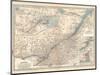 Plate 62. Map of Quebec-Encyclopaedia Britannica-Mounted Art Print