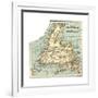 Plate 63. Inset Map of Newfoundland. Canada-Encyclopaedia Britannica-Framed Giclee Print