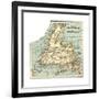 Plate 63. Inset Map of Newfoundland. Canada-Encyclopaedia Britannica-Framed Giclee Print