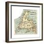 Plate 63. Inset Map of Newfoundland. Canada-Encyclopaedia Britannica-Framed Giclee Print