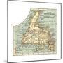 Plate 63. Inset Map of Newfoundland. Canada-Encyclopaedia Britannica-Mounted Giclee Print