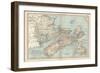 Plate 63. Map of Canada-Encyclopaedia Britannica-Framed Art Print