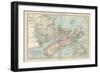 Plate 63. Map of Canada-Encyclopaedia Britannica-Framed Art Print