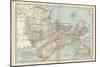 Plate 63. Map of Canada-Encyclopaedia Britannica-Mounted Art Print