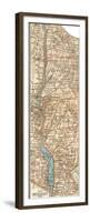 Plate 69. Inset Map of the Hudson River-Encyclopaedia Britannica-Framed Premium Giclee Print