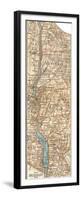 Plate 69. Inset Map of the Hudson River-Encyclopaedia Britannica-Framed Premium Giclee Print