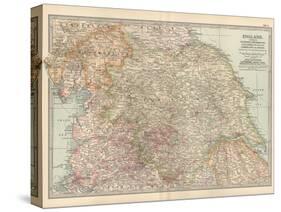 Plate 7. Map of England. Section II. Yorkshire-Encyclopaedia Britannica-Stretched Canvas