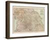 Plate 7. Map of England. Section II. Yorkshire-Encyclopaedia Britannica-Framed Art Print