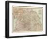 Plate 7. Map of England. Section II. Yorkshire-Encyclopaedia Britannica-Framed Art Print