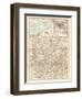 Plate 74. Map of Pennsylvania-Encyclopaedia Britannica-Framed Art Print