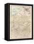 Plate 74. Map of Pennsylvania-Encyclopaedia Britannica-Framed Stretched Canvas