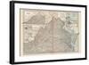 Plate 76. Map of Virginia. United States. Inset Maps of Western Part of Virginia-Encyclopaedia Britannica-Framed Art Print