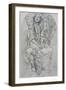 Plate 8 from 'Figures Decoratives', 1902-Alphonse Mucha-Framed Giclee Print