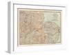 Plate 8. Map of England-Encyclopaedia Britannica-Framed Art Print