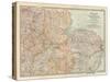 Plate 8. Map of England-Encyclopaedia Britannica-Stretched Canvas
