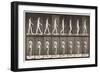 Plate 8. Walking, 1872-85 (Collotype on Paper)-Eadweard Muybridge-Framed Giclee Print