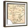 Plate 80. Inset Map of Chickamauga National Park-Encyclopaedia Britannica-Framed Art Print