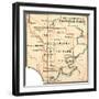 Plate 80. Inset Map of Chickamauga National Park-Encyclopaedia Britannica-Framed Art Print