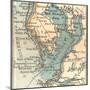 Plate 81. Inset Map of Tampa-Encyclopaedia Britannica-Mounted Art Print