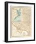 Plate 89. Map of Texas-Encyclopaedia Britannica-Framed Art Print