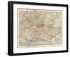 Plate 9. Map of England. Section IV-Encyclopaedia Britannica-Framed Art Print