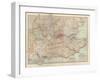 Plate 9. Map of England. Section IV-Encyclopaedia Britannica-Framed Art Print